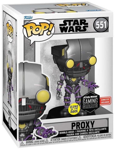 Figurine Funko Pop! N°551 - Star Wars - Force Unleashed- Proxy(gw)